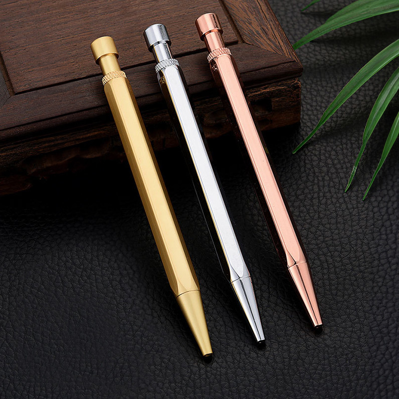 復古六角金屬原子筆